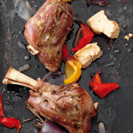 Lammhaxen aus der Glut Lammhaxen aus der Glut