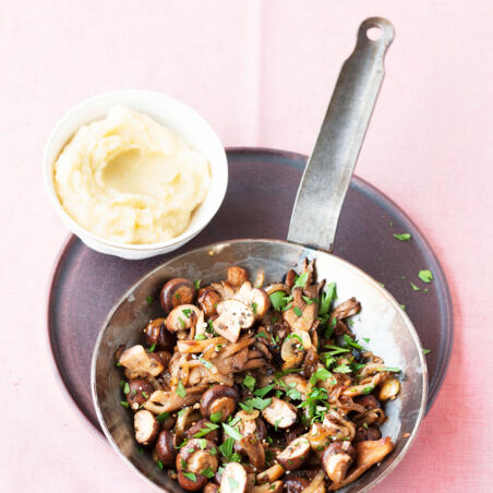 Pilzpfanne mit Maronen Pilzpfanne mit Maronen