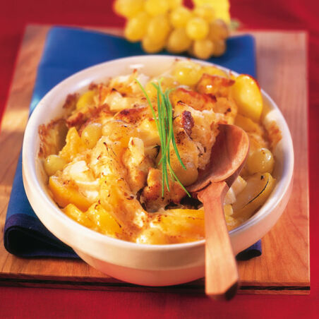 Sauerkrautauflauf mit Prosecco Sauerkrautauflauf mit Prosecco