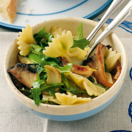 Nudelsalat mit Pilzen Nudelsalat mit Pilzen