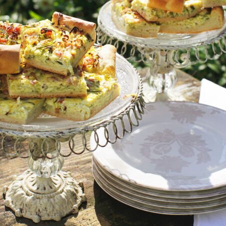 Kohlkuchen vom Blech
