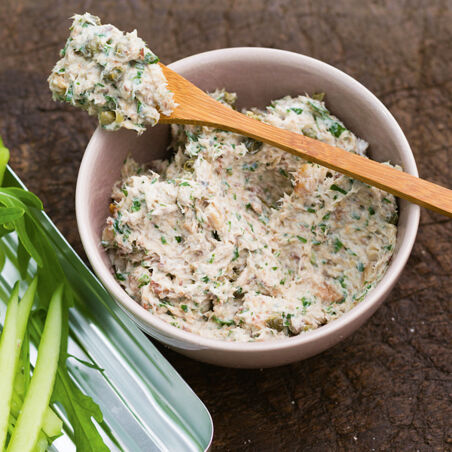 Sardinenpaste mit Kapern Sardinenpaste mit Kapern