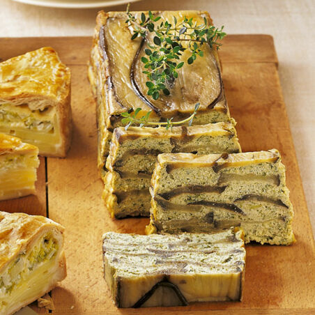 Auberginenschichtpastete Auberginenschichtpastete