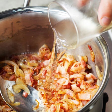 Krautsalat mit Speck Krautsalat mit Speck