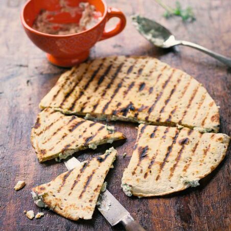 Quesadillas mit Ziegenkäse Quesadillas mit Ziegenkäse