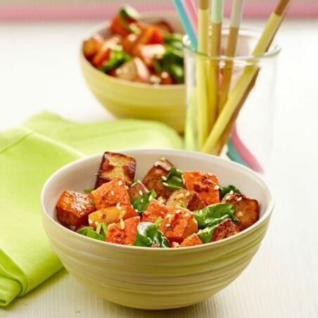 Kürbis-Tofu-Pfanne Kürbis-Tofu-Pfanne