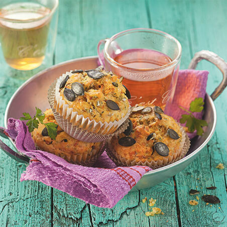 Kürbis-Apfel-Muffins Kürbis-Apfel-Muffins