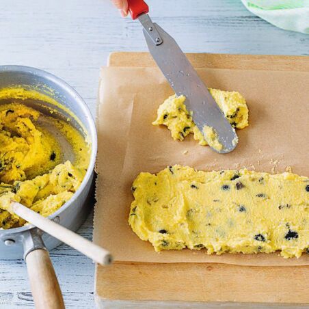 Polenta-Burger Polenta-Burger