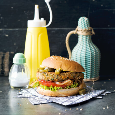 Tex-Mex-Burger Tex-Mex-Burger