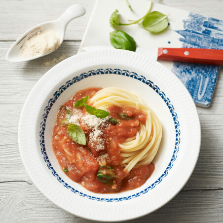 Ofentomaten-Pasta Ofentomaten-Pasta