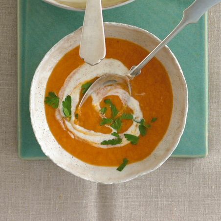 Aprikosen-Tomaten-Suppe