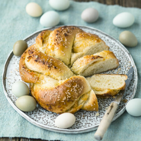 Kokos-Maracuja-Osterkranz Kokos-Maracuja-Osterkranz