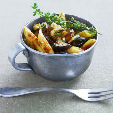 Auberginen-Nudel-Salat Auberginen-Nudel-Salat