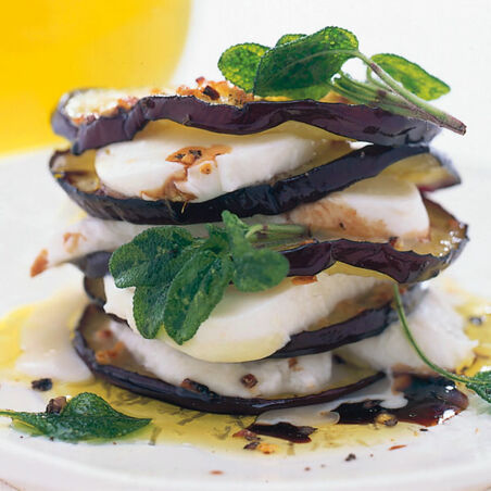 Mozzarella-Auberginen Mozzarella-Auberginen
