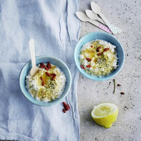 Overnight-Oats mit Hanf Overnight-Oats mit Hanf