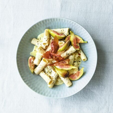 Ricottasauce mit Feigen Ricottasauce mit Feigen