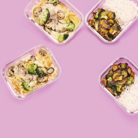 Schwein gehabt mit Auflauf und Teriyaki-Pfanne Schwein gehabt mit Auflauf und Teriyaki-Pfanne