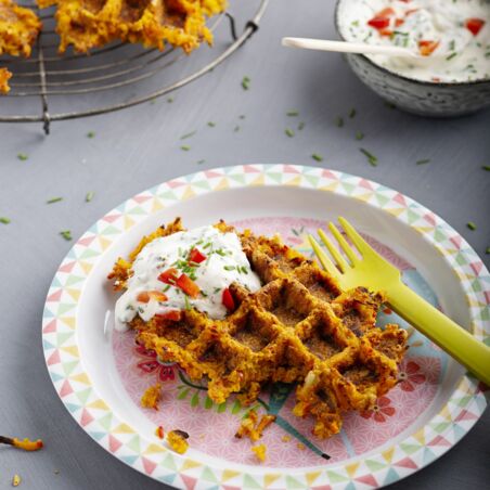 Kürbis-Curry-Waffeln Kürbis-Curry-Waffeln