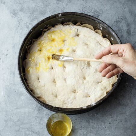 Focaccia mit Rosmarin Focaccia mit Rosmarin