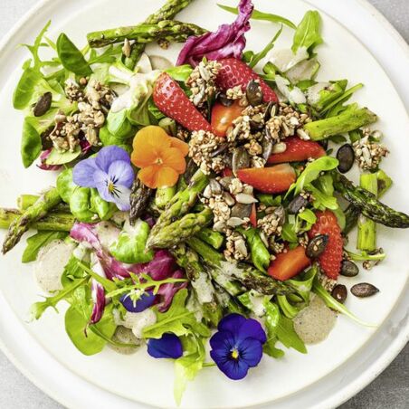 Salat-Buchweizen-Granola Salat-Buchweizen-Granola