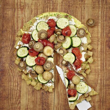 Herzhafte Torte mit Ofengemüse Herzhafte Torte mit Ofengemüse