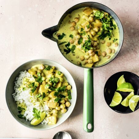 Kichererbsen-Mango-Curry Kichererbsen-Mango-Curry