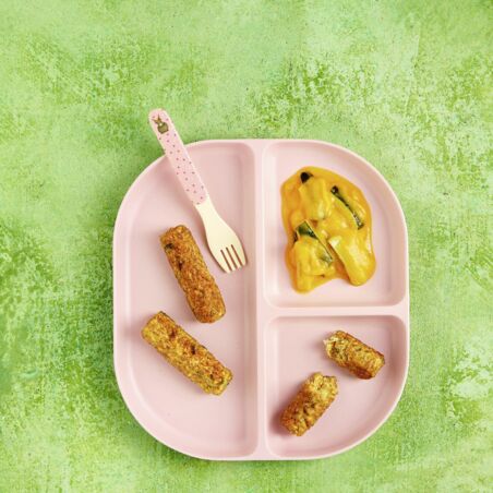 Dinkelbratlinge mit Kürbissauce Dinkelbratlinge mit Kürbissauce