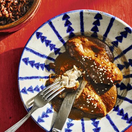 Hähnchen in Schokoladensauce Hähnchen in Schokoladensauce