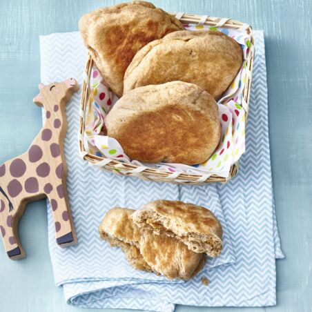 Naanbrot mit Nussmus Naanbrot mit Nussmus
