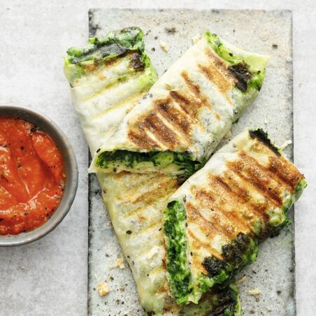 Spinat-Börek mit Schafskäse Spinat-Börek mit Schafskäse