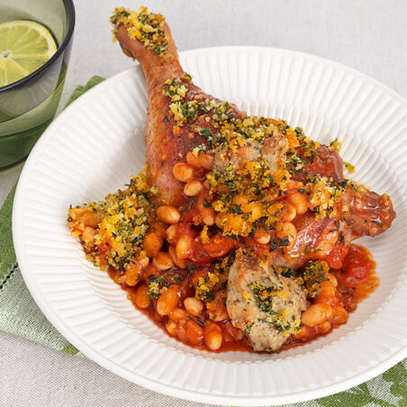 Cassoulet mit Entenkeulen Cassoulet mit Entenkeulen