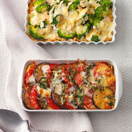 Brokkoli-Mandel-Gratin Brokkoli-Mandel-Gratin