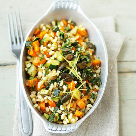 Gemüsepfanne mit Kräutern Gemüsepfanne mit Kräutern