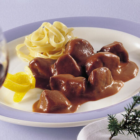 Wildragout in Rotwein Wildragout in Rotwein