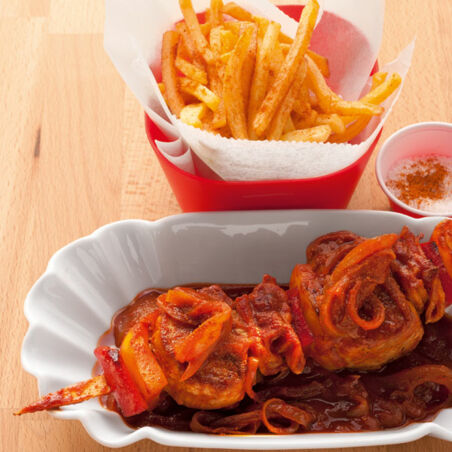 Schaschliksauce mit Schweinefiletspießen Schaschliksauce mit Schweinefiletspießen