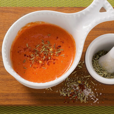 Paprikasauce mit Chili Paprikasauce mit Chili