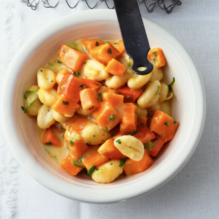 Kürbis-Gnocchi-Ragout Kürbis-Gnocchi-Ragout