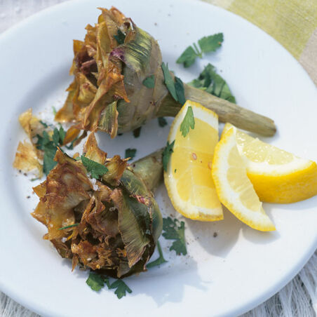 Frittierte Artischocken Frittierte Artischocken
