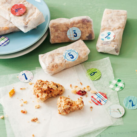 Müsliriegel mit Früchten Müsliriegel mit Früchten