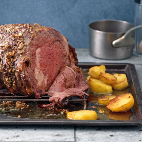 Rib-Eye mit Gewürzbutter