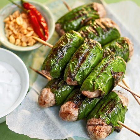 BärLaLot – Bärlauchröllchen mit Hackfleisch BärLaLot – Bärlauchröllchen mit Hackfleisch