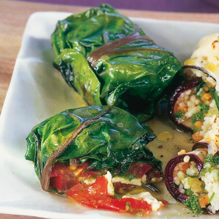 Mangold-Schafkäse-Päckchen Mangold-Schafkäse-Päckchen