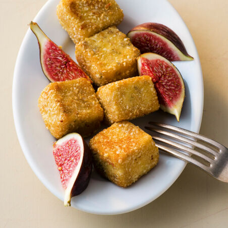 Gebackener Feta mit Feigen Gebackener Feta mit Feigen