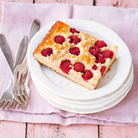 Himbeer-Mandel-Kuchen Himbeer-Mandel-Kuchen