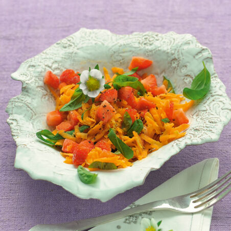 Fruchtiger Möhrensalat