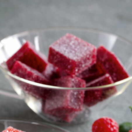 Himbeergeleewürfel Himbeergeleewürfel