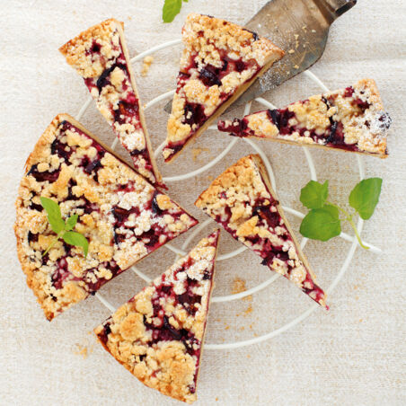 Zwetschgenkuchen mit Streuseln Zwetschgenkuchen mit Streuseln