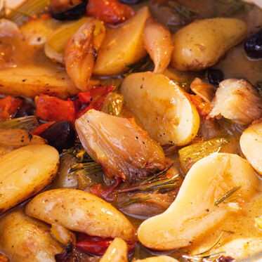 Lammkeule mit Knoblauch Lammkeule mit Knoblauch