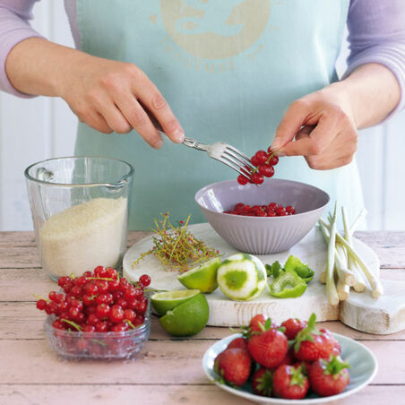 Holunderlimonade mit Beeren Holunderlimonade mit Beeren