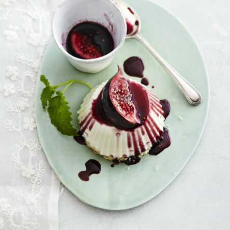 Hugo-Törtchen mit Feigen Hugo-Törtchen mit Feigen